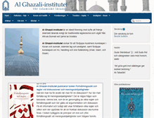 Tablet Screenshot of ghazali.se